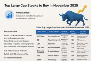 Top Large Cap Stocks to Buy in November 2025 – Research-Based Large Caps for Growth Stability